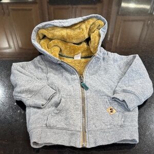 Toddler Boy Long-Sleeve Hooded Zip-Up Jacket